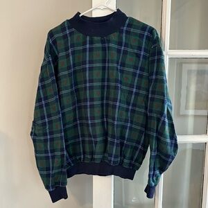 Vintage LL Bean Crewneck with festive print, large